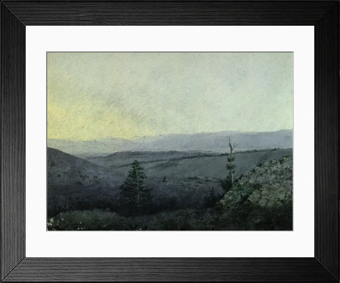 Framed Print : View From the Armankoi Mountain to the South-East Kuraiskaya Heights Altai, 1880-1897. Creator: Pavel Mikhailovich Kosharov Framed Print : View From the Armankoi Mountain to the South-East Kuraiskaya Heights Altai, 1880-1897. Creator: Pavel Mikhailovich Kosharov