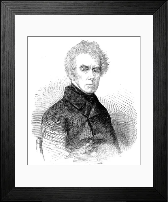 Framed Print : Robert Townley Parker Esq. the Guild Mayor of Preston, 1862. Creator: Unknown Framed Print : Robert Townley Parker Esq. the Guild Mayor of Preston, 1862. Creator: Unknown