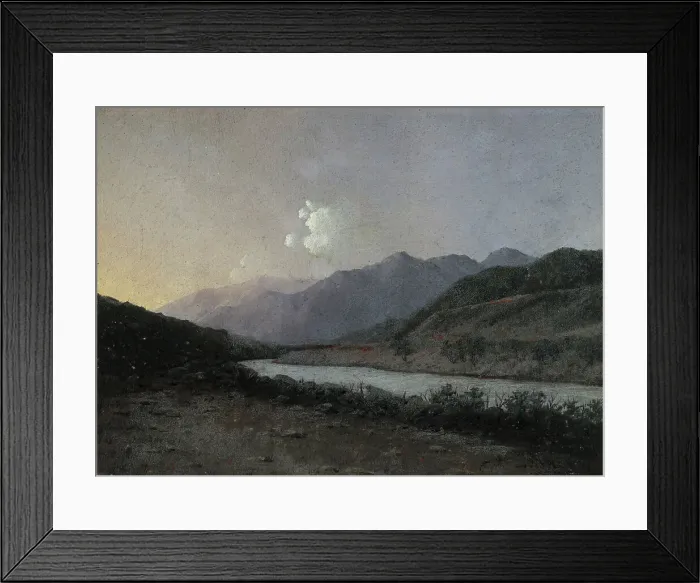 Framed Print : Source of the Katun River Altai, 1880-1897. Creator: Pavel Mikhailovich Kosharov Framed Print : Source of the Katun River Altai, 1880-1897. Creator: Pavel Mikhailovich Kosharov