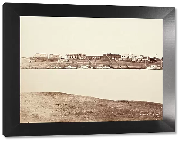 Town Of Luxor, c.1870. Creator: Antonio Beato
