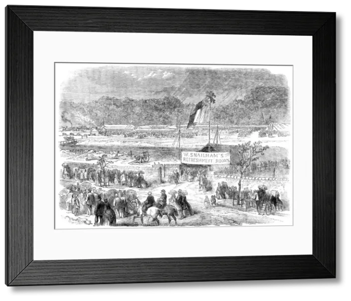Framed Print : The Preston Guild Festival: meeting of the Royal North Lancashire Agricultural Society... 1862. Creator: Unknown Framed Print : The Preston Guild Festival: meeting of the Royal North Lancashire Agricultural Society... 1862. Creator: Unknown
