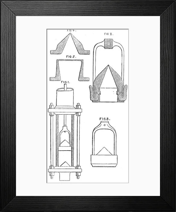 Framed Print : Perreaux's patent pump valves in the International Exhibition, 1862. Creator: Unknown Framed Print : Perreaux's patent pump valves in the International Exhibition, 1862. Creator: Unknown