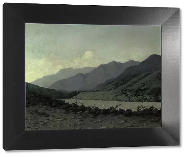 Mountain Landscape. Altai, 1850-1899. Creator: Pavel Mikhailovich Kosharov
