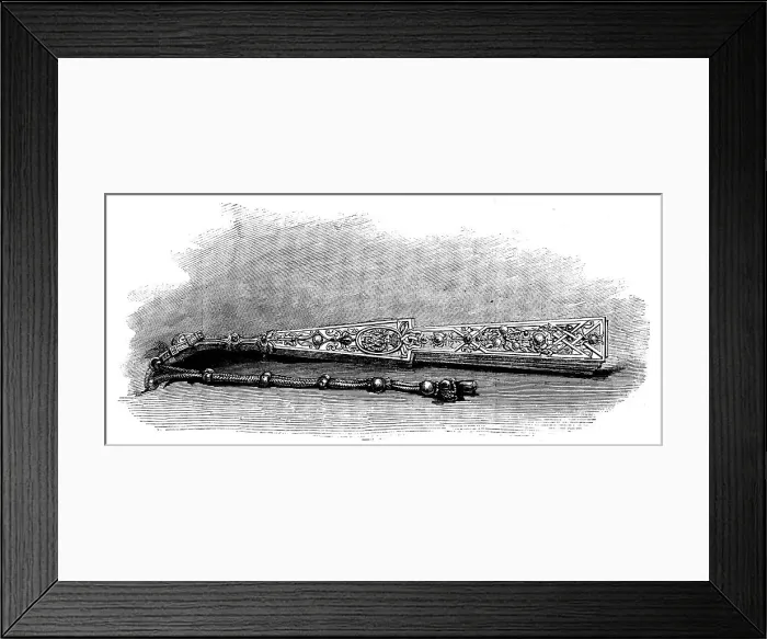 Framed Print : Wedding presents to Her Royal Highness Princess Alice... 1862. Creator: Unknown Framed Print : Wedding presents to Her Royal Highness Princess Alice... 1862. Creator: Unknown
