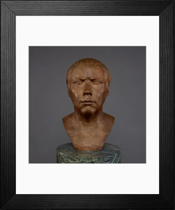 Framed Print : The reliable one, (1777 / 1783?). Creator: Franz Xaver Messerschmidt Framed Print : The reliable one, (1777 / 1783?). Creator: Franz Xaver Messerschmidt