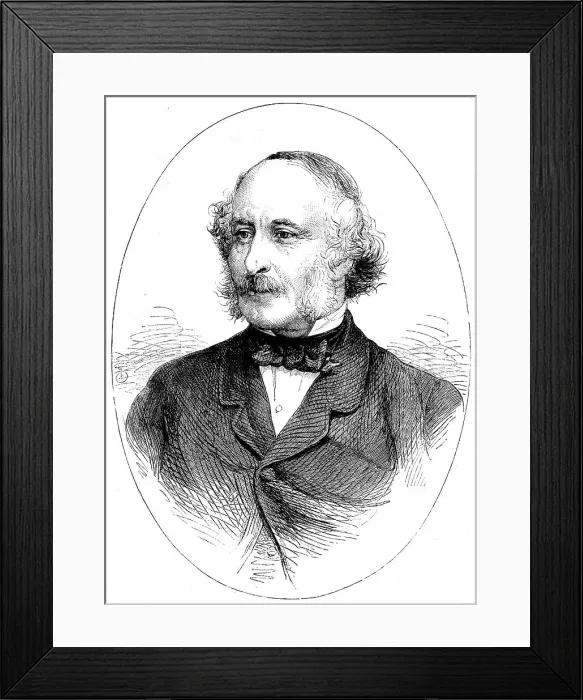 Framed Print : The late Major-General the Hon. Robert Bruce... 1862. Creator: Unknown Framed Print : The late Major-General the Hon. Robert Bruce... 1862. Creator: Unknown