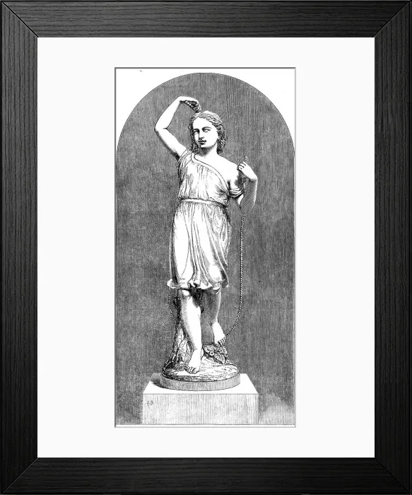 Framed Print : The International Exhibition: Thorneycroft's Skipping Girl, statuette...by Minton and Co. 1862. Creator: Unknown. The International Exhibition: Thorneycroft's Skipping Girl, statuette...by Minton and Co. 1862. Creator: Unknown Framed Print : The International Exhibition: Thorneycroft's Skipping Girl, statuette...by Minton and Co. 1862. Creator: Unknown. The International Exhibition: Thorneycroft's Skipping Girl, statuette...by Minton and Co. 1862. Creator: Unknown