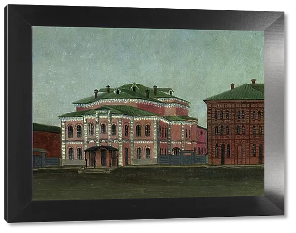 View of the Korolev Theater, Tomsk, 1885. Creator: Pavel Mikhailovich Kosharov