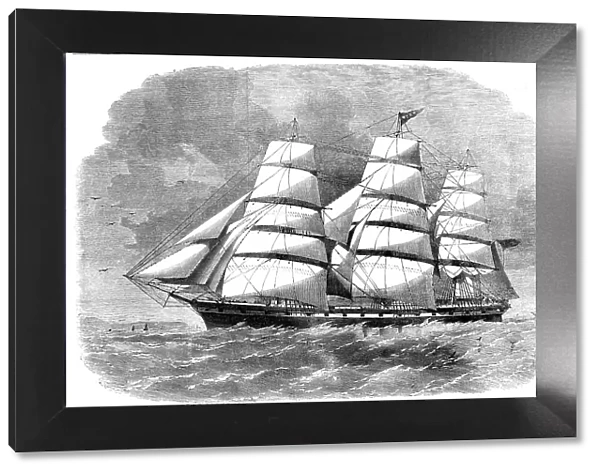 The Australian clipper-ship The Royal Family, 1862. Creator: Unknown