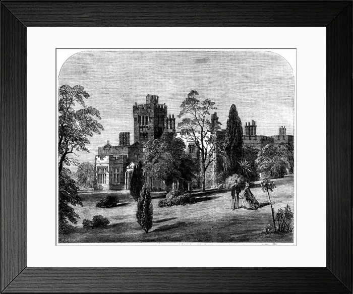 Framed Print : St. Clare, Isle of Wight, 1862. Creator: Mason Jackson Framed Print : St. Clare, Isle of Wight, 1862. Creator: Mason Jackson