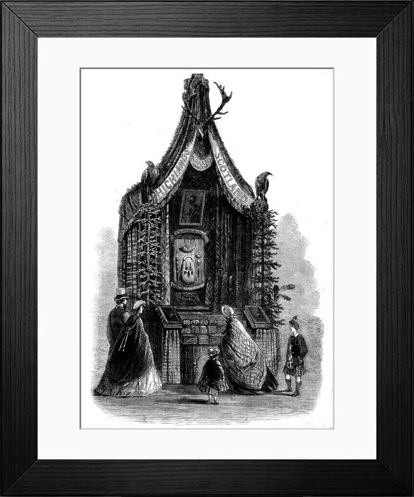 Framed Print : The International Exhibition - M'Dougall's Stall... 1862. Creator: Unknown Framed Print : The International Exhibition - M'Dougall's Stall... 1862. Creator: Unknown