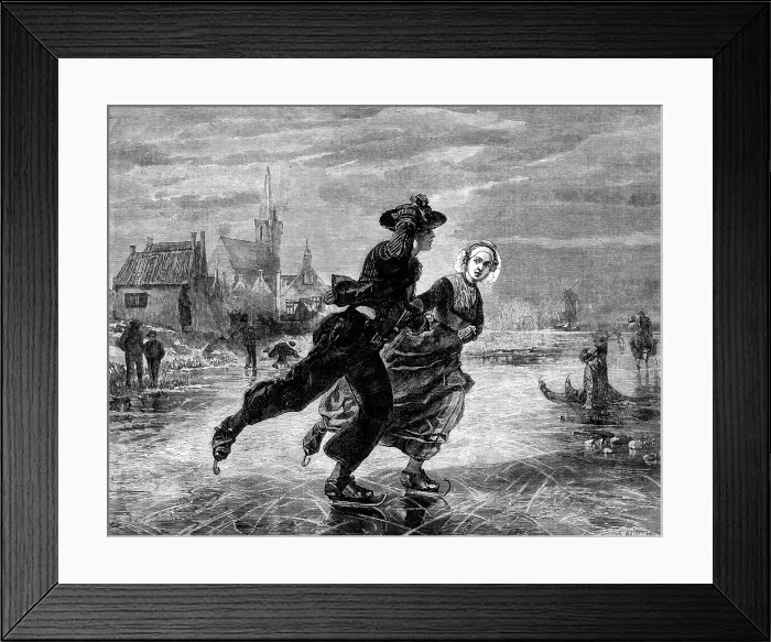 Framed Print : The International Exhibition: Winter in Zealand, by A. Dillens, 1862. Creator: W Thomas. The International Exhibition: Winter in Zealand, by A. Dillens, 1862. Creator: W Thomas Framed Print : The International Exhibition: Winter in Zealand, by A. Dillens, 1862. Creator: W Thomas. The International Exhibition: Winter in Zealand, by A. Dillens, 1862. Creator: W Thomas