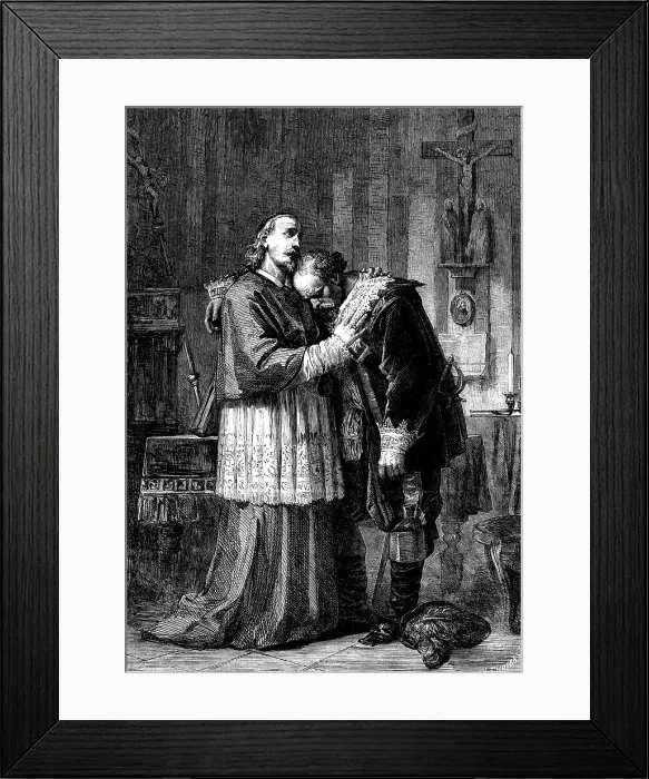 Framed Print : The International Exhibition - L'Innominato, painted by Guardassoni, of Bologna, 1862. Creator: W Thomas. The International Exhibition - L'Innominato, painted by Guardassoni, of Bologna, 1862. Creator: W Thomas Framed Print : The International Exhibition - L'Innominato, painted by Guardassoni, of Bologna, 1862. Creator: W Thomas. The International Exhibition - L'Innominato, painted by Guardassoni, of Bologna, 1862. Creator: W Thomas