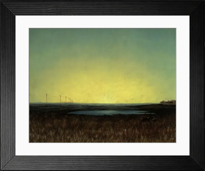Framed Print : View of the Barabinsk Steppe Near Kainsk City, 1880-1897. Creator: Pavel Mikhailovich Kosharov Framed Print : View of the Barabinsk Steppe Near Kainsk City, 1880-1897. Creator: Pavel Mikhailovich Kosharov