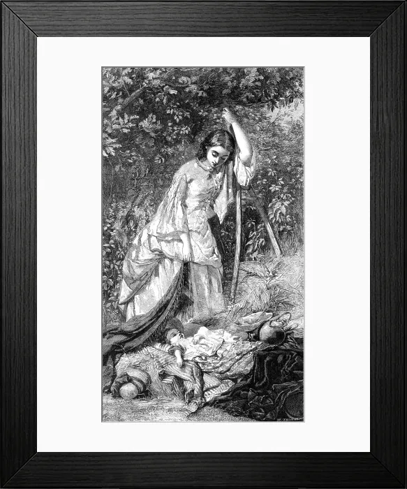 Framed Print : The Fair Haymaker, by G. E. Hicks, in Morby's Collection, Cornhill, 1862. Creator: W Thomas. The Fair Haymaker, by G. E. Hicks, in Morby's Collection, Cornhill, 1862. Creator: W Thomas Framed Print : The Fair Haymaker, by G. E. Hicks, in Morby's Collection, Cornhill, 1862. Creator: W Thomas. The Fair Haymaker, by G. E. Hicks, in Morby's Collection, Cornhill, 1862. Creator: W Thomas