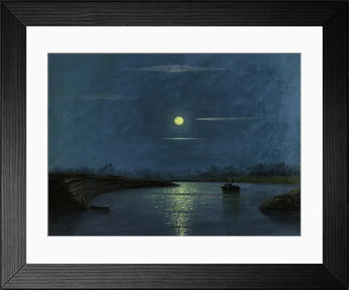 Framed Print : Confluence of the Tura and Tobol Rivers. Mouth of the Tury River, 1880-1897. Creator: Pavel Mikhailovich Kosharov Framed Print : Confluence of the Tura and Tobol Rivers. Mouth of the Tury River, 1880-1897. Creator: Pavel Mikhailovich Kosharov