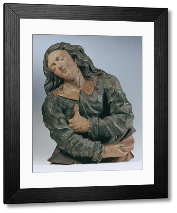 Framed Print : Sleeping disciple, 1750. Creator: Joseph Thaddaus Stammel Framed Print : Sleeping disciple, 1750. Creator: Joseph Thaddaus Stammel