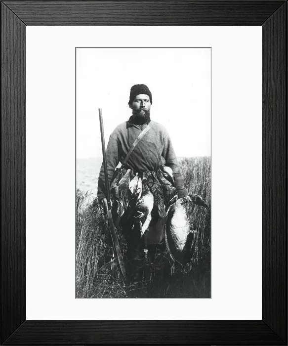 Framed Print : A type of hunter from the lower reaches of the Amur, 1909. Creator: Vladimir Ivanovich Fedorov Framed Print : A type of hunter from the lower reaches of the Amur, 1909. Creator: Vladimir Ivanovich Fedorov