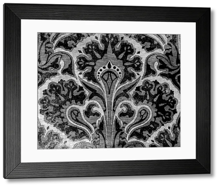Framed Print : The International Exhibition - Wallpaper by Messrs. John Woollams and Co. 1862. Creator: Unknown Framed Print : The International Exhibition - Wallpaper by Messrs. John Woollams and Co. 1862. Creator: Unknown