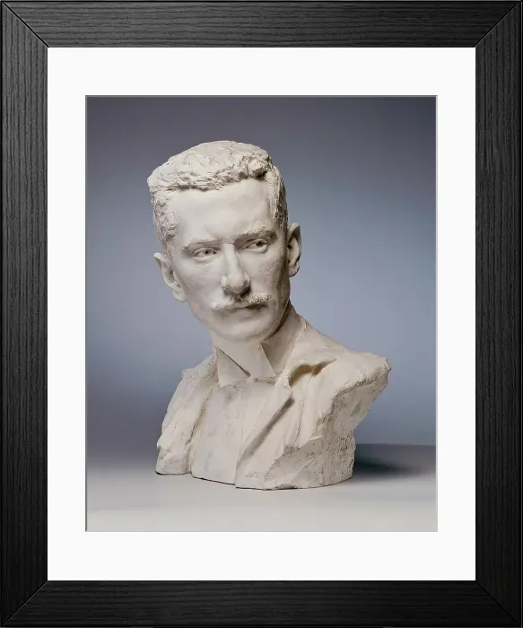 Framed Print : The painter Wilhelm List, 1892. Creator: Gyorgy Vastagh Framed Print : The painter Wilhelm List, 1892. Creator: Gyorgy Vastagh