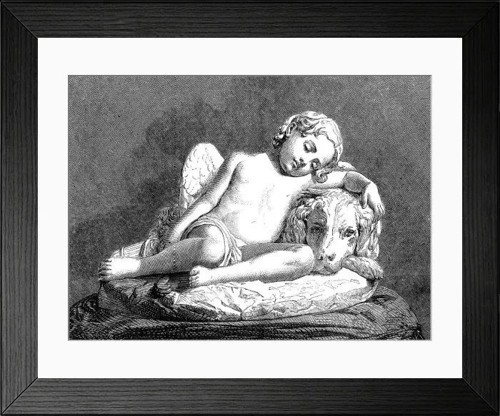 Framed Print : The International Exhibition: Love Resting on Friendship, sculptured by Professor... 1862. Creator: Unknown. The International Exhibition: Love Resting on Friendship, sculptured by Professor... 1862. Creator: Unknown Framed Print : The International Exhibition: Love Resting on Friendship, sculptured by Professor... 1862. Creator: Unknown. The International Exhibition: Love Resting on Friendship, sculptured by Professor... 1862. Creator: Unknown