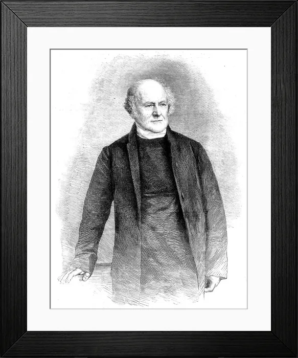 Framed Print : The Right Rev. Dr. Charles Thomas Longley, Archbishop of Canterbury, 1862. Creator: Unknown Framed Print : The Right Rev. Dr. Charles Thomas Longley, Archbishop of Canterbury, 1862. Creator: Unknown
