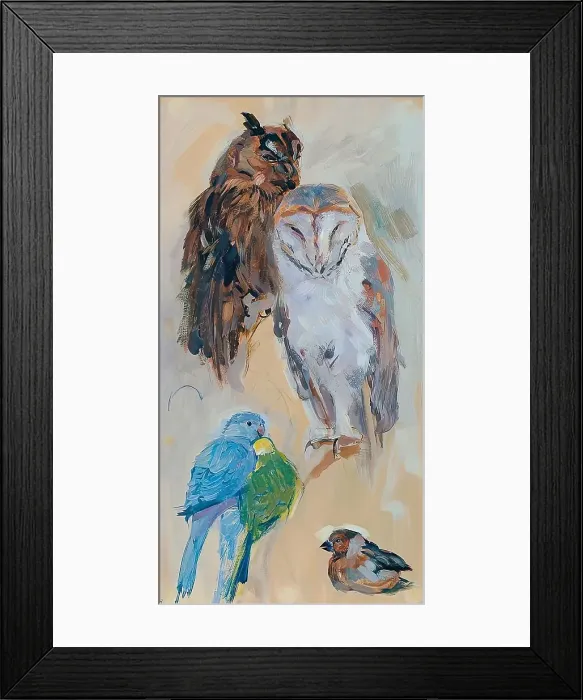 Framed Print : Animal study from Schönbrunn, around 1913 / 1914. Creator: Carl Fahringer Framed Print : Animal study from Schönbrunn, around 1913 / 1914. Creator: Carl Fahringer