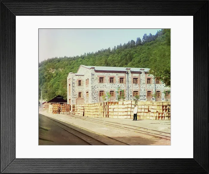 Framed Print : Koldakhvary: shed for drying corn, between 1905 and 1915. Creator: Sergey Mikhaylovich Prokudin-Gorsky Framed Print : Koldakhvary: shed for drying corn, between 1905 and 1915. Creator: Sergey Mikhaylovich Prokudin-Gorsky