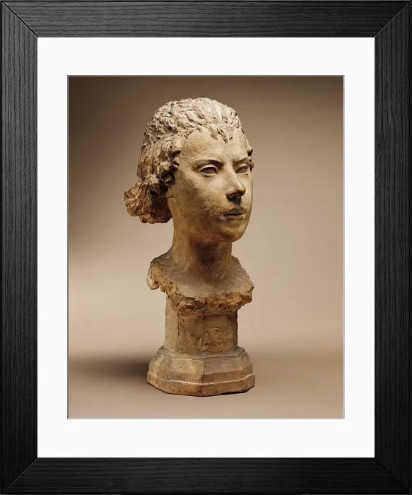Framed Print : Chichio Haller, the artist's wife, 1920. Creator: Hermann Haller Framed Print : Chichio Haller, the artist's wife, 1920. Creator: Hermann Haller