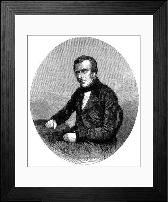Framed Print : The late Sir Benjamin Collins Brodie, Bart. Serjeant-Surgeon to the Queen, etc. 1862. Creator: Unknown Framed Print : The late Sir Benjamin Collins Brodie, Bart. Serjeant-Surgeon to the Queen, etc. 1862. Creator: Unknown