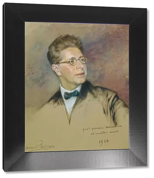 The music educator and music critic Prof. Josef Reitler, 1926. Creator: Clemens von Pausinger