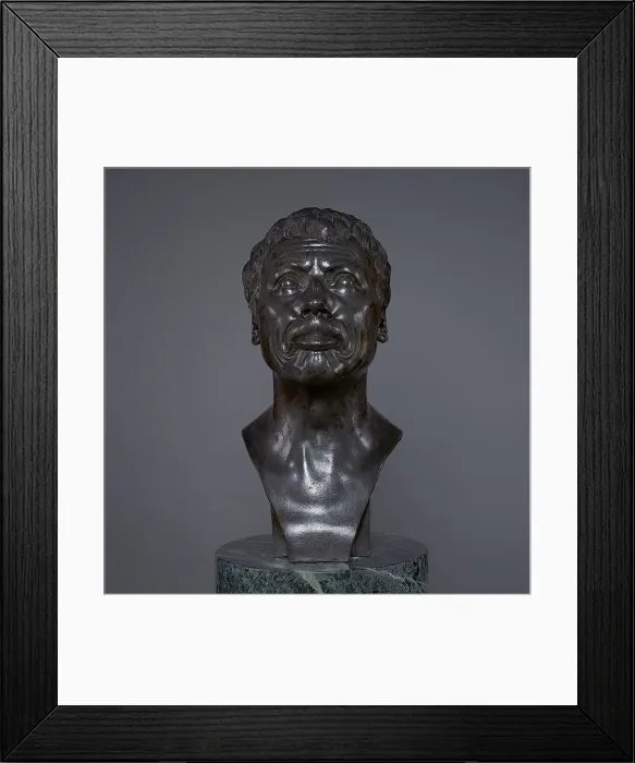 Framed Print : The sorrowful one, 1775 / 1777. Creator: Franz Xaver Messerschmidt Framed Print : The sorrowful one, 1775 / 1777. Creator: Franz Xaver Messerschmidt