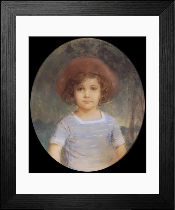 Framed Print : Victor Luithlen, 1905. Creator: John Quincy Adams Framed Print : Victor Luithlen, 1905. Creator: John Quincy Adams