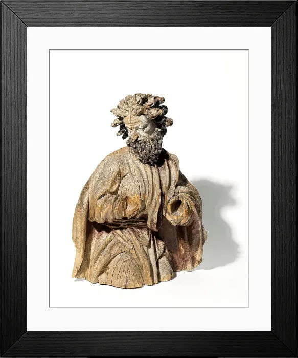 Framed Print : God the Father (Apostle?), probably around 1630 / 1650. Creator: Martin Zurn Framed Print : God the Father (Apostle?), probably around 1630 / 1650. Creator: Martin Zurn