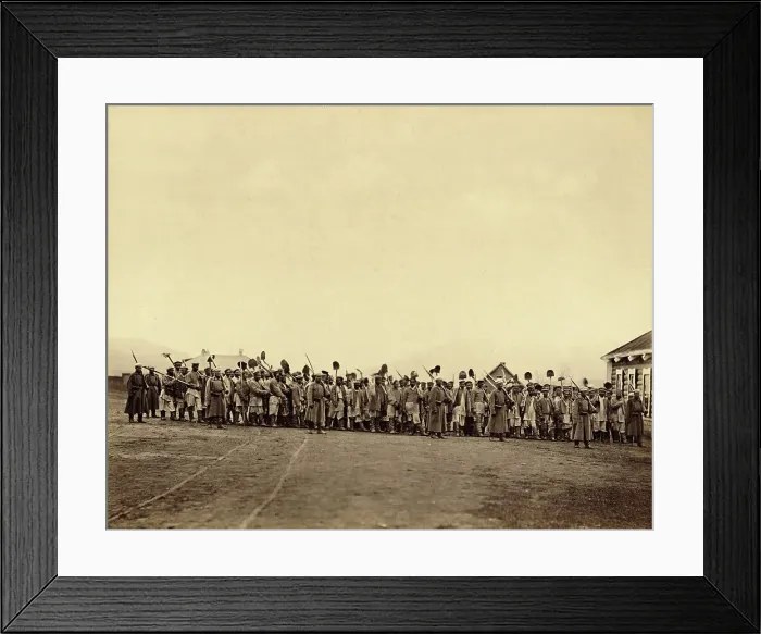 Framed Print : Hard Labor Convicts Returning from Work, 1891. Creator: Aleksei Kuznetsov Framed Print : Hard Labor Convicts Returning from Work, 1891. Creator: Aleksei Kuznetsov