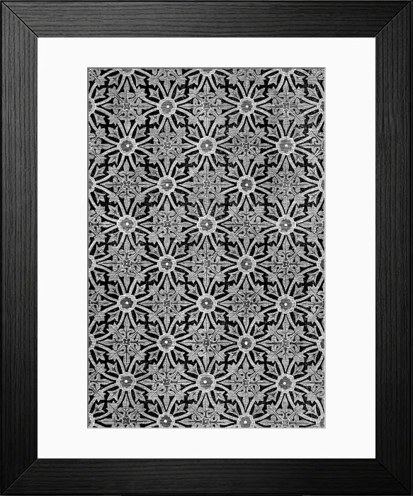 Framed Print : The International Exhibition: carpet by Watson and Bontor, 1862. Creator: Unknown Framed Print : The International Exhibition: carpet by Watson and Bontor, 1862. Creator: Unknown