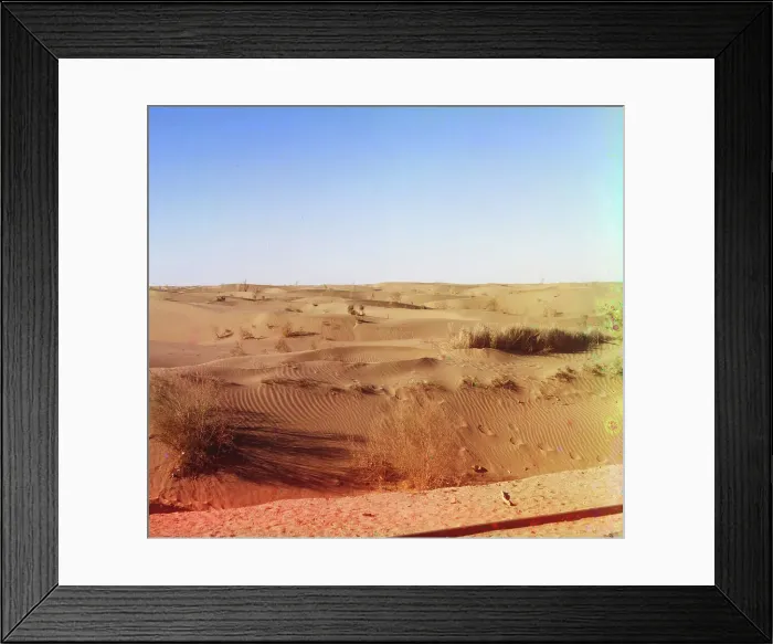 Framed Print : Dunes, between 1905 and 1915. Creator: Sergey Mikhaylovich Prokudin-Gorsky Framed Print : Dunes, between 1905 and 1915. Creator: Sergey Mikhaylovich Prokudin-Gorsky