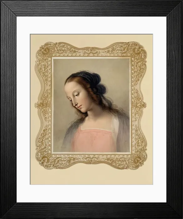 Framed Print : Madonna, undated. (c1500s) Creator: Perugino Framed Print : Madonna, undated. (c1500s) Creator: Perugino