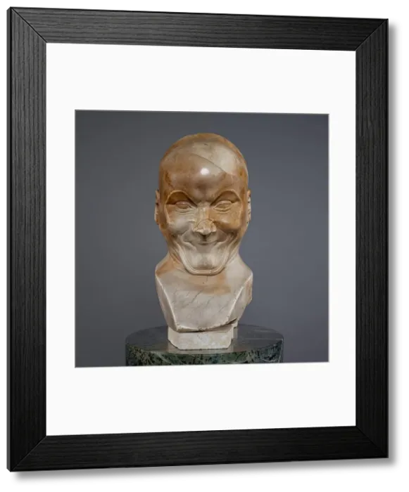 Framed Print : A jester, 1777 / 1783. Creator: Franz Xaver Messerschmidt Framed Print : A jester, 1777 / 1783. Creator: Franz Xaver Messerschmidt