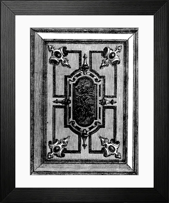 Framed Print : The International Exhibition: trinket-box by F. Theyer... 1862. Creator: Unknown Framed Print : The International Exhibition: trinket-box by F. Theyer... 1862. Creator: Unknown