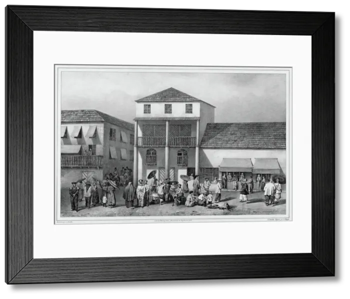 Framed Print : Road in Manila, Capital of Luzon Island, Philippine Islands, 19th century. Creators: Alexander Postels, Adolphe Jean-Baptiste Bayot, Louis Julien Jacottet Framed Print : Road in Manila, Capital of Luzon Island, Philippine Islands, 19th century. Creators: Alexander Postels, Adolphe Jean-Baptiste Bayot, Louis Julien Jacottet