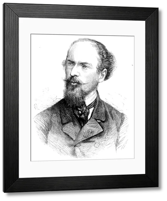 Framed Print : The late Henri Mouhot, naturalist, 1862. Creator: Unknown Framed Print : The late Henri Mouhot, naturalist, 1862. Creator: Unknown