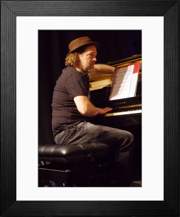 Framed Print : Danny Keane, Guido Spannocchi Quartet, Verdict Jazz Club, Brighton, East Sussex, Sept 2023. Creator: Brian O'Connor Framed Print : Danny Keane, Guido Spannocchi Quartet, Verdict Jazz Club, Brighton, East Sussex, Sept 2023. Creator: Brian O'Connor