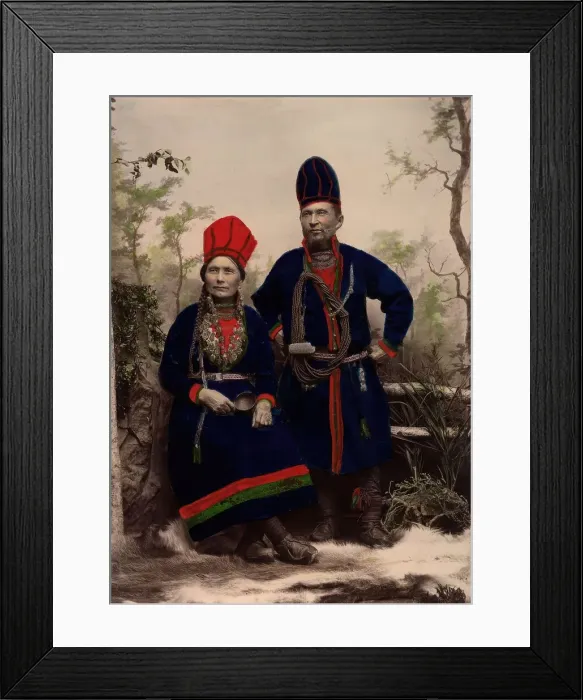 Framed Print : Wife Inga Åren. Frostviken, Lapland. Nejla Macka Åren. Frostviken, Lapland, 1890-1900. Creator: Helene Edlund. Wife Inga Åren. Frostviken, Lapland. Nejla Macka Åren. Frostviken, Lapland, 1890-1900 Framed Print : Wife Inga Åren. Frostviken, Lapland. Nejla Macka Åren. Frostviken, Lapland, 1890-1900. Creator: Helene Edlund. Wife Inga Åren. Frostviken, Lapland. Nejla Macka Åren. Frostviken, Lapland, 1890-1900
