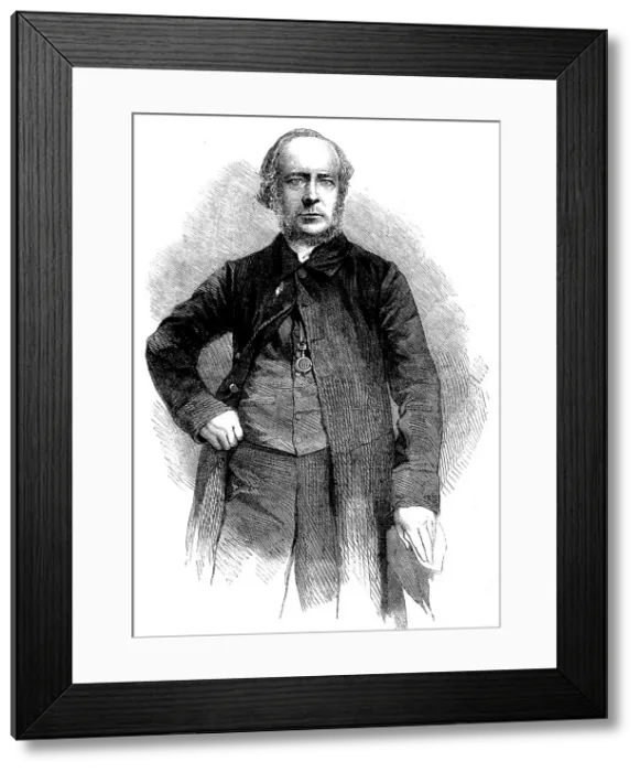 Framed Print : The Rev. Charles Prest, president of the Wesleyan Methodist Society, 1862. Creator: Unknown Framed Print : The Rev. Charles Prest, president of the Wesleyan Methodist Society, 1862. Creator: Unknown