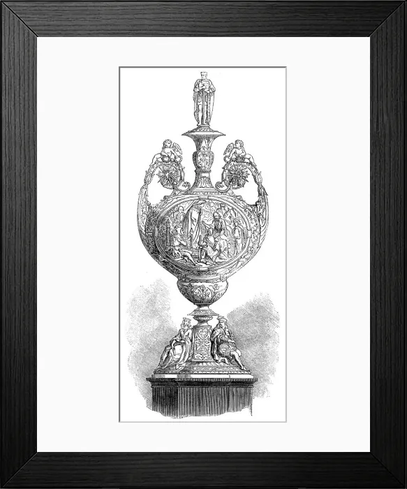 Framed Print : Goodwood Races: the Chesterfield Cup, 1862. Creator: Unknown Framed Print : Goodwood Races: the Chesterfield Cup, 1862. Creator: Unknown