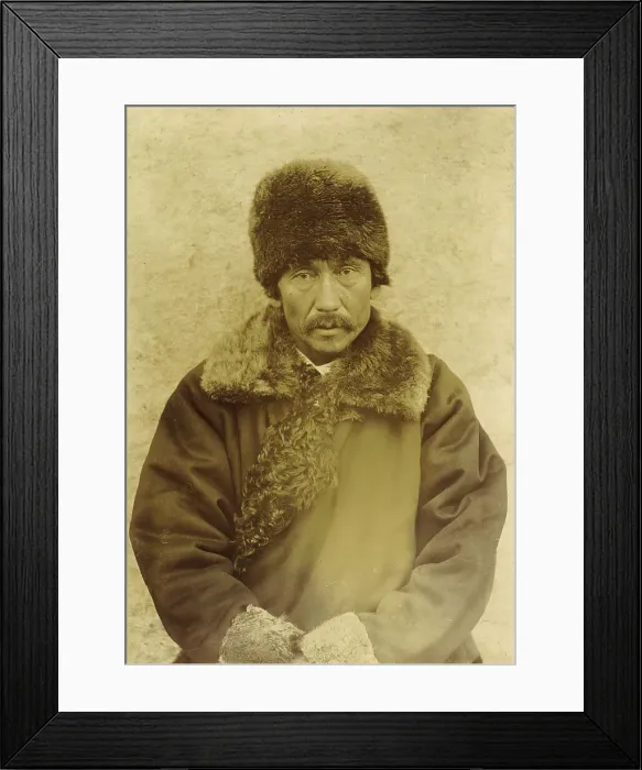 Framed Print : A Kachin Individual. The Wealthy Alien Egor Spirin. Lake Shira, 1894. Creator: Unknown Framed Print : A Kachin Individual. The Wealthy Alien Egor Spirin. Lake Shira, 1894. Creator: Unknown