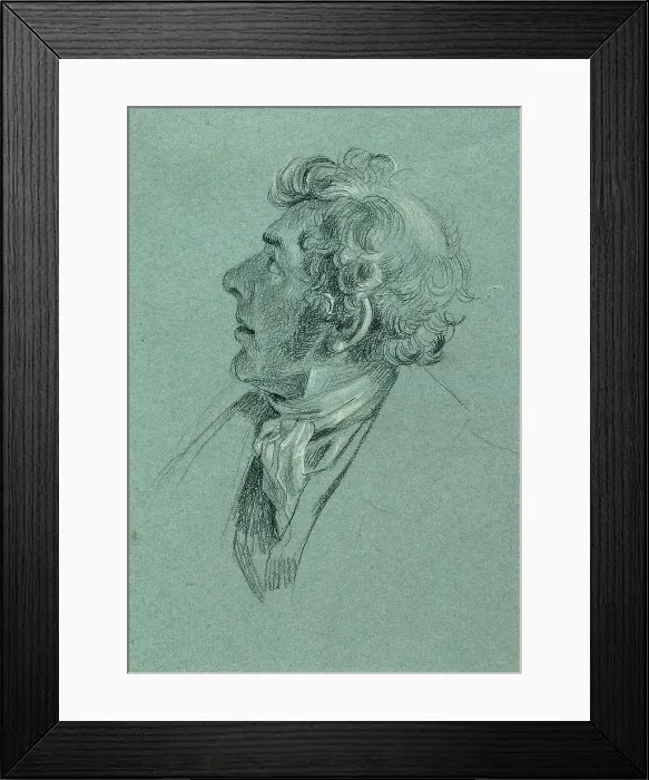 Framed Print : Head study for Return of Emperor Franz from Pressburg, before 1828. Creator: Johann Peter Krafft. Head study for Return of Emperor Franz from Pressburg, before 1828. Creator: Johann Peter Krafft Framed Print : Head study for Return of Emperor Franz from Pressburg, before 1828. Creator: Johann Peter Krafft. Head study for Return of Emperor Franz from Pressburg, before 1828. Creator: Johann Peter Krafft