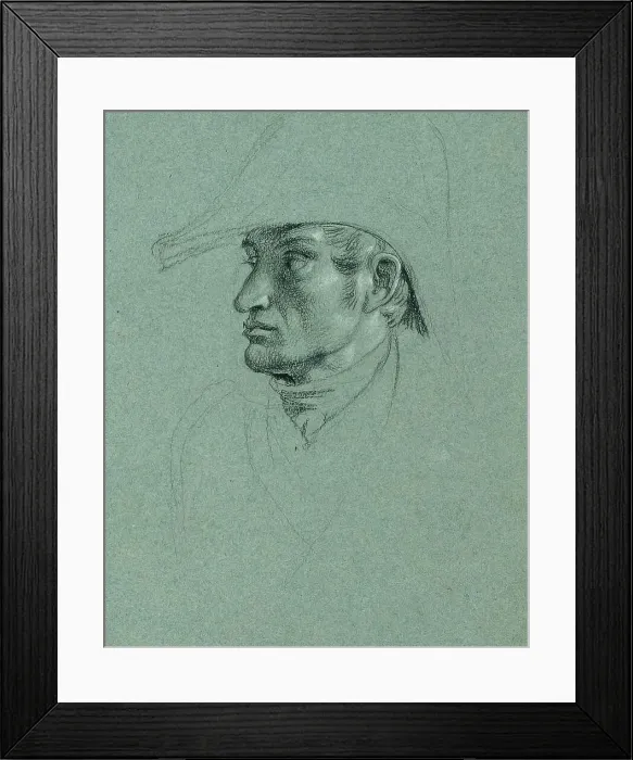 Framed Print : Head study for Return of Emperor Franz from Pressburg, before 1828. Creator: Johann Peter Krafft. Head study for Return of Emperor Franz from Pressburg, before 1828. Creator: Johann Peter Krafft Framed Print : Head study for Return of Emperor Franz from Pressburg, before 1828. Creator: Johann Peter Krafft. Head study for Return of Emperor Franz from Pressburg, before 1828. Creator: Johann Peter Krafft
