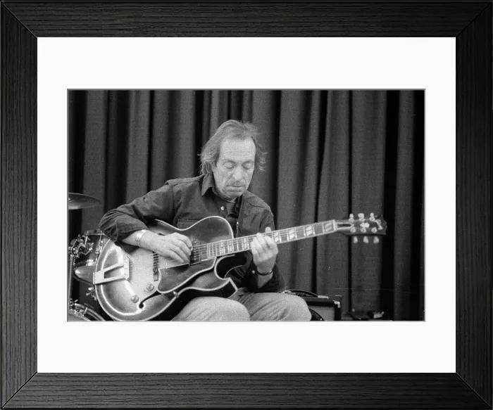 Framed Print : Terry Smith, Watermill Jazz Club, Dorking, Surrey, Jan 2003. Creator: Brian O'Connor Framed Print : Terry Smith, Watermill Jazz Club, Dorking, Surrey, Jan 2003. Creator: Brian O'Connor